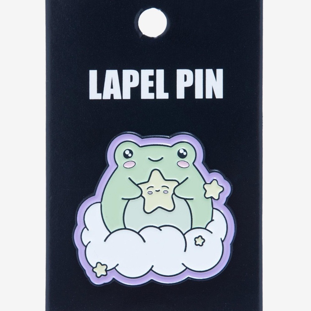 Frog‎ Star Cloud Enamel Pin Hot Topic